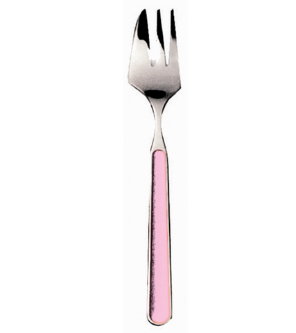 Cake/Oyster Fork Pale Rose Fantasia By Mepra Pack of 12 Pcs (10Z71115)