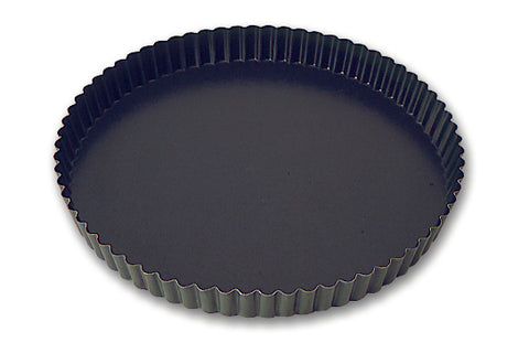 Matfer Bourgeat Steel Non-stick Fluted Pie Pan 9 1/2" 332215