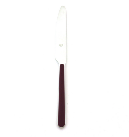 Mepra Fantasia Table Knife Light Mauve Pack of 12 (10B71103)