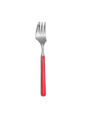 Cake/Oyster Fork Red Fantasia By Mepra Pack of 12 (10S71115)