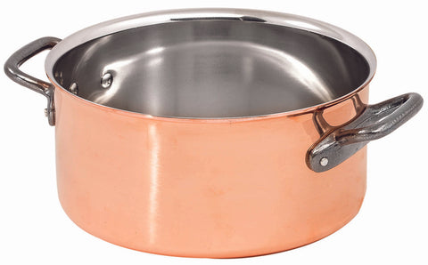 Matfer Bourgeat Bourgeat Copper Casserole 9 1/2" 367024