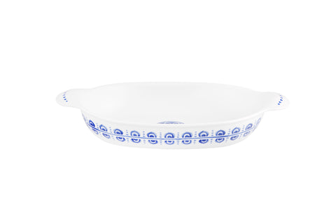 VISTA ALEGRE  Azure Oval Roaster w/ handles 36X20 - Item 38002264