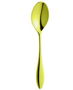 Us Size Table Spoon (Eu Dessert Spoon) Carinzia Oro By Mepra (Pack of 12) 10701104O