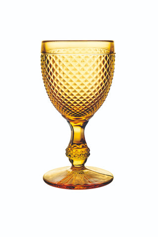 VISTA ALEGRE  Bicos Set 4 Goblets Ambar 26A- Item 49000055