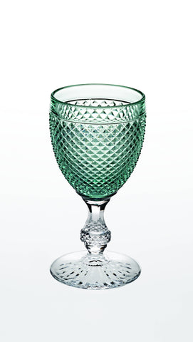 VISTA ALEGRE  Bicos Bicolor Goblet With Mint Top - Item (49000433)