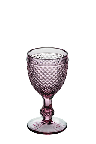 VISTA ALEGRE  Bicos Set with 4 Water Goblets Pink  - Item 449001540