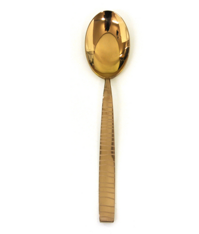 Tigre Us Size Table Spoon (Eu Dessert Spoon) Bronzo By Mepra Pack of 12 (10981104)