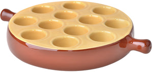 Matfer Bourgeat Escargot Plate 12 Holes 552106 (Pack of 6)