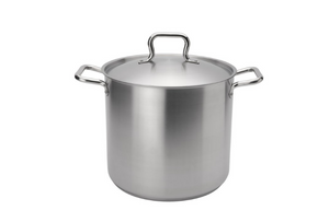 Browne Foodservice Elements Stock Pot 16qt/15.l With Cover Stainless Steel (5733916)