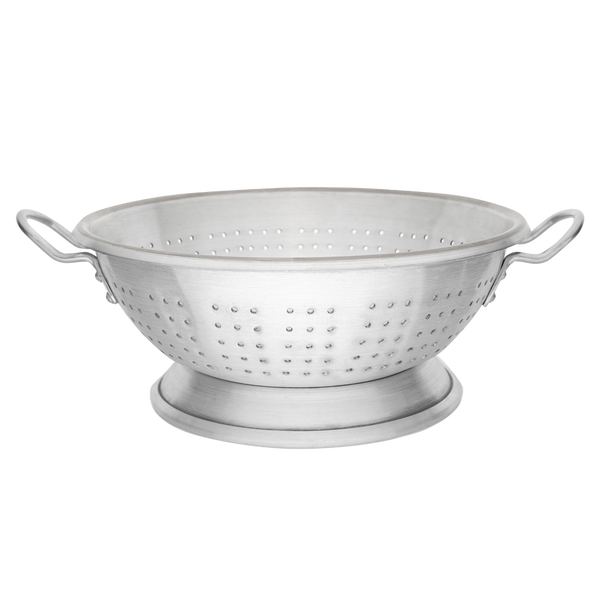 Browne Foodservice 16qt Hd Aluminum Footed Colander (5811616)