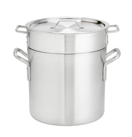 Browne Foodservice Thermally 16qt Aluminum Double Boiler Set (5813216)