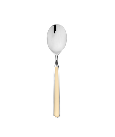 Vanilla Fantasia Us Size Table Spoon (Eu Dessert Spoon) By Mepra Pack of 12 (10L61104)