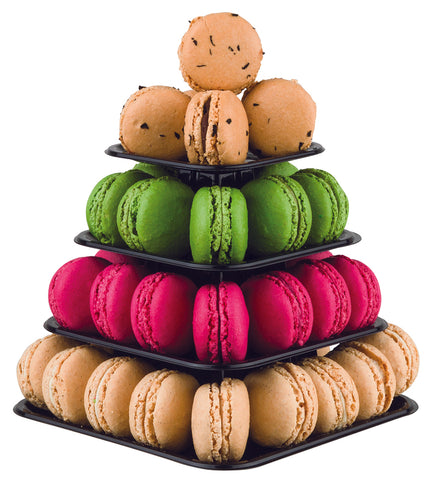 Matfer Bourgeat Pyramid Macaroons Display Clear (210 Macaroons)  681590