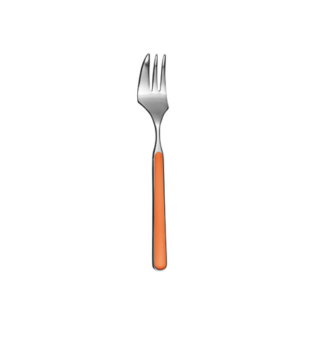 Cake/Oyster Fork Carrot Fantasia By Mepra Pack of 12 (10F71115)