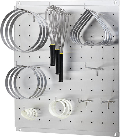 Matfer Bourgeat Utensils Wall Rack - Panel Only 23 3/4" X 27 1/2" 845760