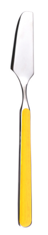 Yellow Fantasia Table Fish Knife By Mepra, Pack of 12 (10G61120)