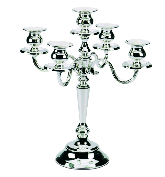 Candlestick Holder For 5 Candles Palace Silver plated By Mepra (207094)