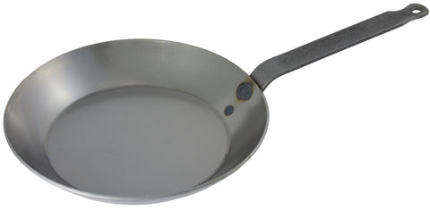 Matfer Bourgeat Black Steel Frying Pan, Round, 15 3/4" 62008