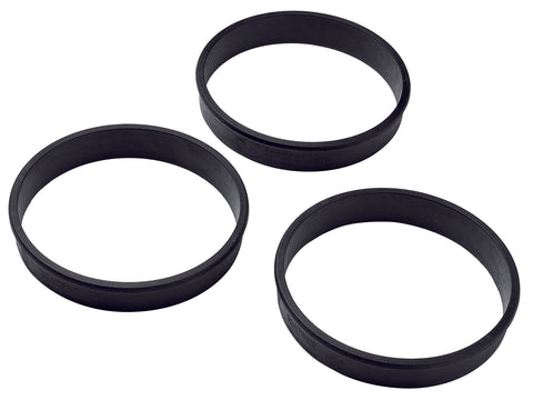 Matfer Bourgeat Exoglass® Tart Rings, 3", Pack of 6 346704