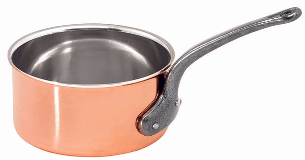 Matfer Bourgeat Copper Sauce Pan, 9 1/2" (360024)