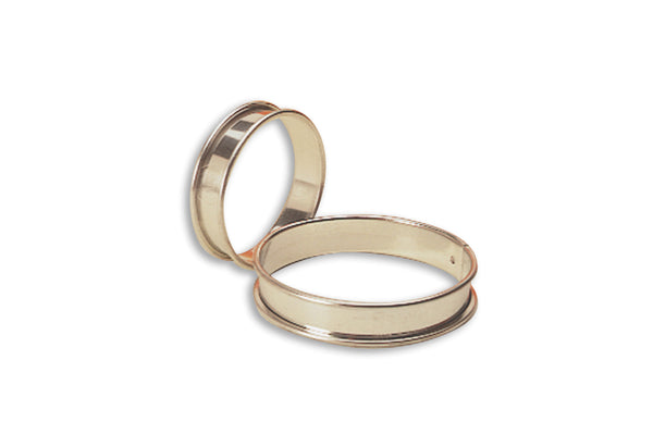 Matfer Bourgeat Stainless Steel Tart Ring, 9 1/2"  371615