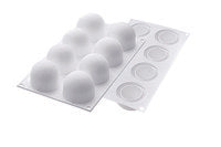 Silikomart Truffles 70 - Silicone Mould Ø52 H 45 Mm (Pack of 10) Curvetruffle 70