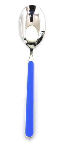 Electric Blue Fantasia Us Size Table Spoon (Eu Dessert Spoon) By Mepra Pack of 12 (10K71104)