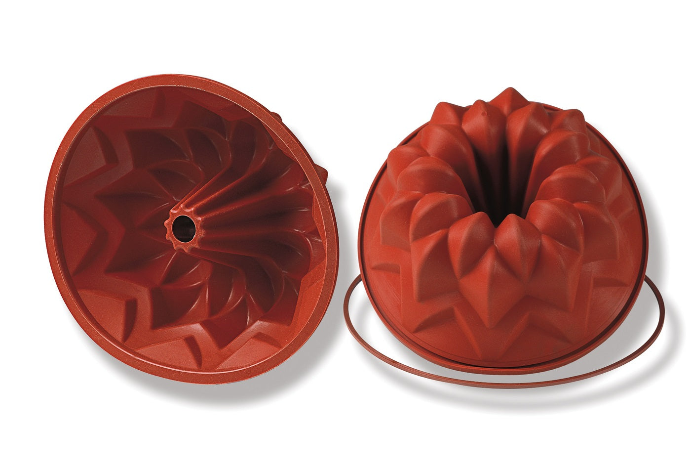 Silikomart SFT600 - Silicone Mould Start Bundt Form Ø240 H 100 Mm (Pack of 4)