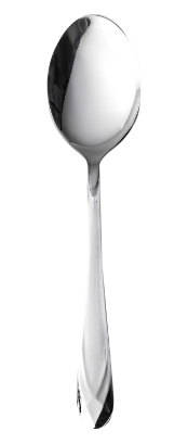 Diamante Us Size Table Spoon (Eu Dessert Spoon) By Mepra (Pack of 12) 10091104