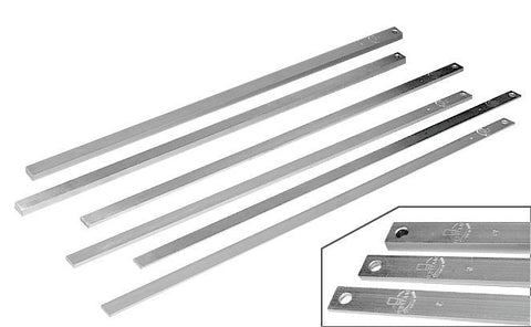 Matfer Bourgeat Confectionery Ruler Set - Heavy Duty 140204 (Pack of 6)