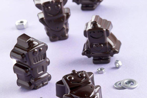 Silikomart SCG18 Robochoc - Silicone Mould 39,5x26,7 H 16 Mm