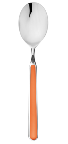 Mepra Carrot Fantasia Us Size Table Spoon (Eu Dessert Spoon)Pack of 12 (10F71104)