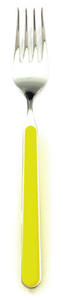 Yellow Fantasia Table Fork By Mepra Pack of 12 (10G61102)